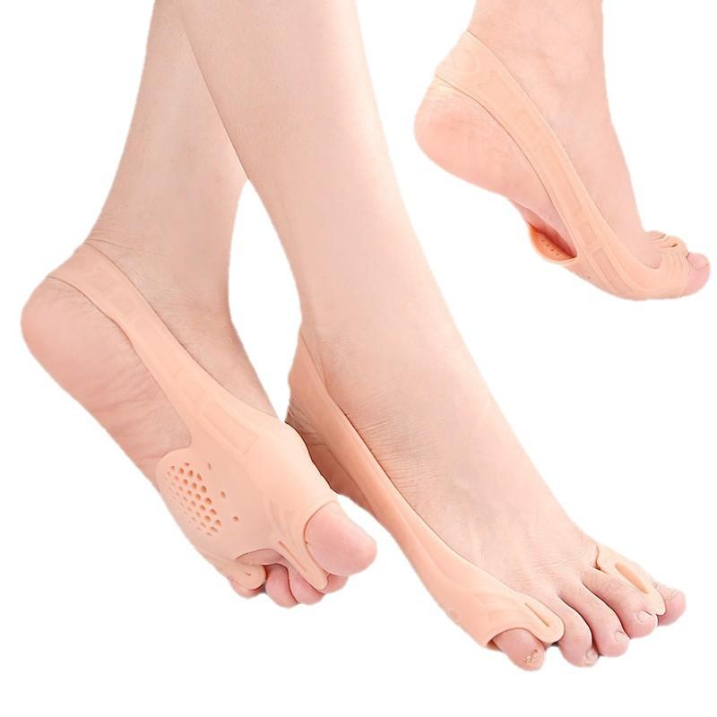 Double-hole Toe Splitter, Thickened Pedicle Shock Absorption, Arch Massage Half-yard Pad, Flexible Anti-wear Tension Belt Can Be Cut