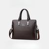 Men's Handbag Horizontal Business Briefcase Shoulder Messenger Bag