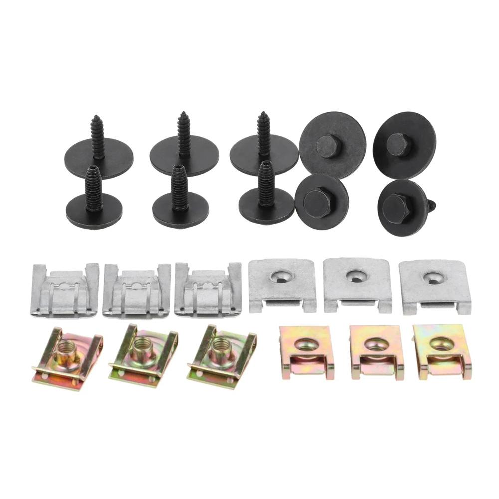 24x Engine Undertray Clips for Mercedes-Benz W211 E-Class