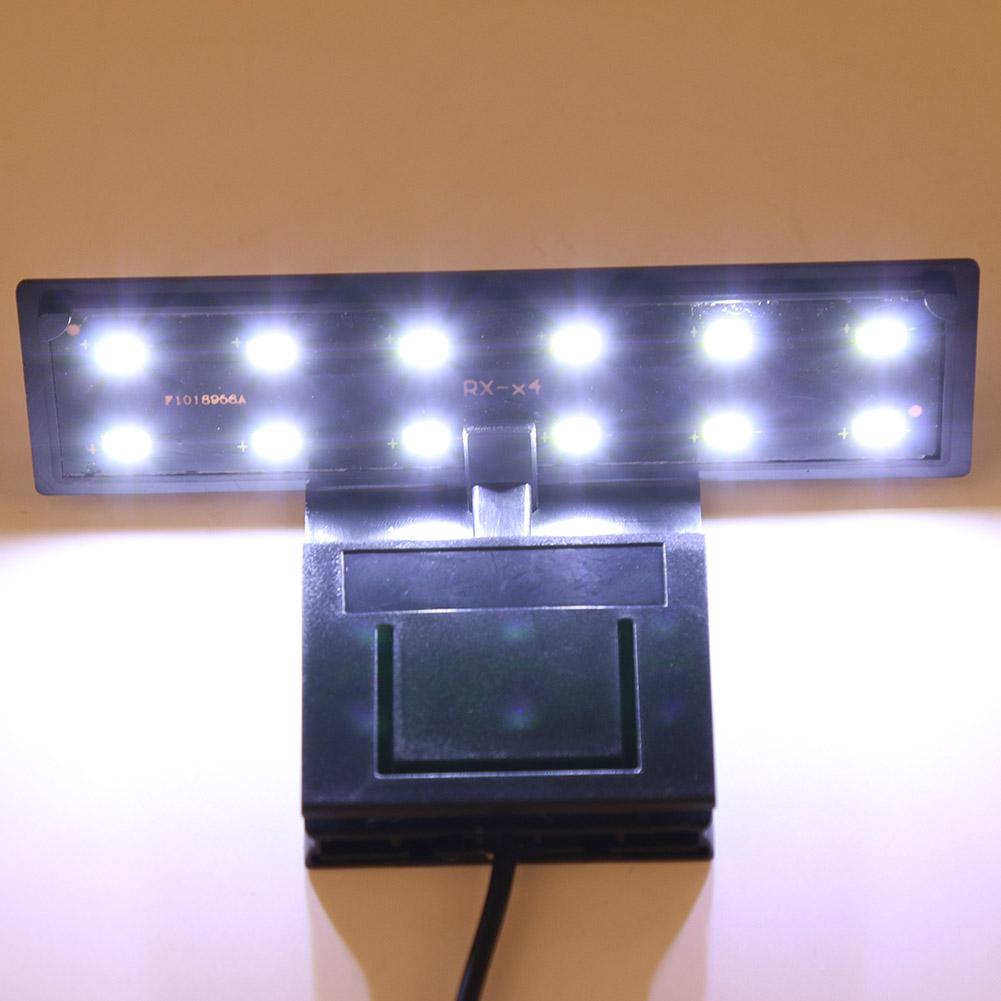 5W LED Planted Tank Light Waterproof Aquarium Light Sunrise-Daylight-Moonlight Mode Portable Energy Saving for Coral Reef Cabin