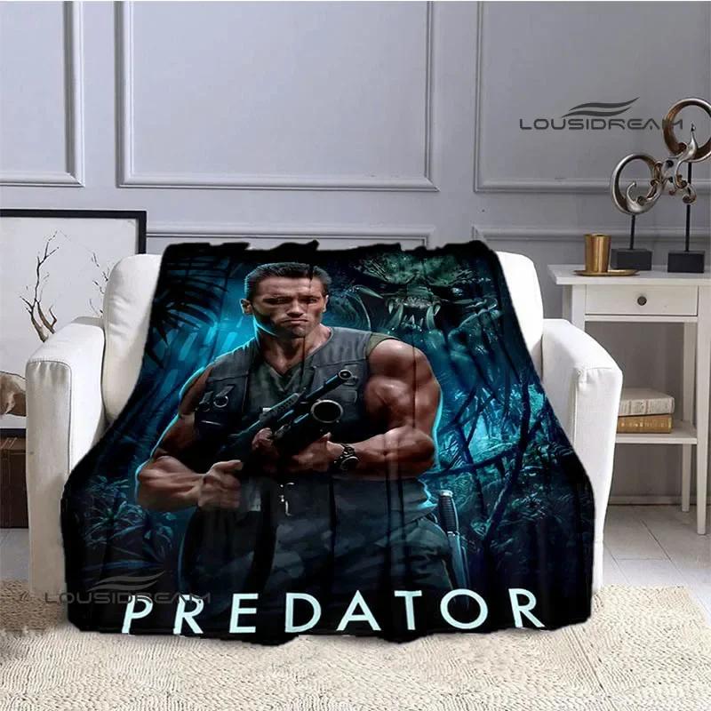 Predator 3D Printing Blanket Flannel Soft and Comfortable Home Travel Blanket warm blankets bed linings Birthday Gift