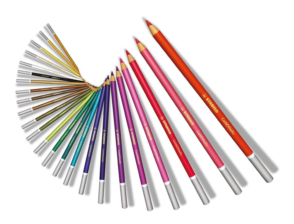 STABILO Watercolor Curve Pencils, Otero, 48-Color Set, 1448-6