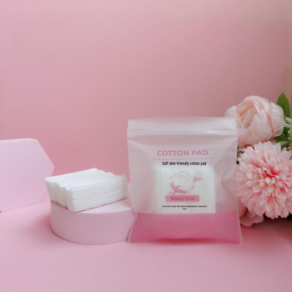 Thick Double-Sided Pure Cotton Makeup Remover Pads - Pack of 10