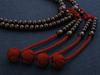 Kyoto Butsudan Hayashi Buddhist Prayer Beads, Shingon Buddhism, 0 Shaku, Rosewood (Women's), Formal, Authentic, with Prayer Bead Bag, SW-020, Kyoto