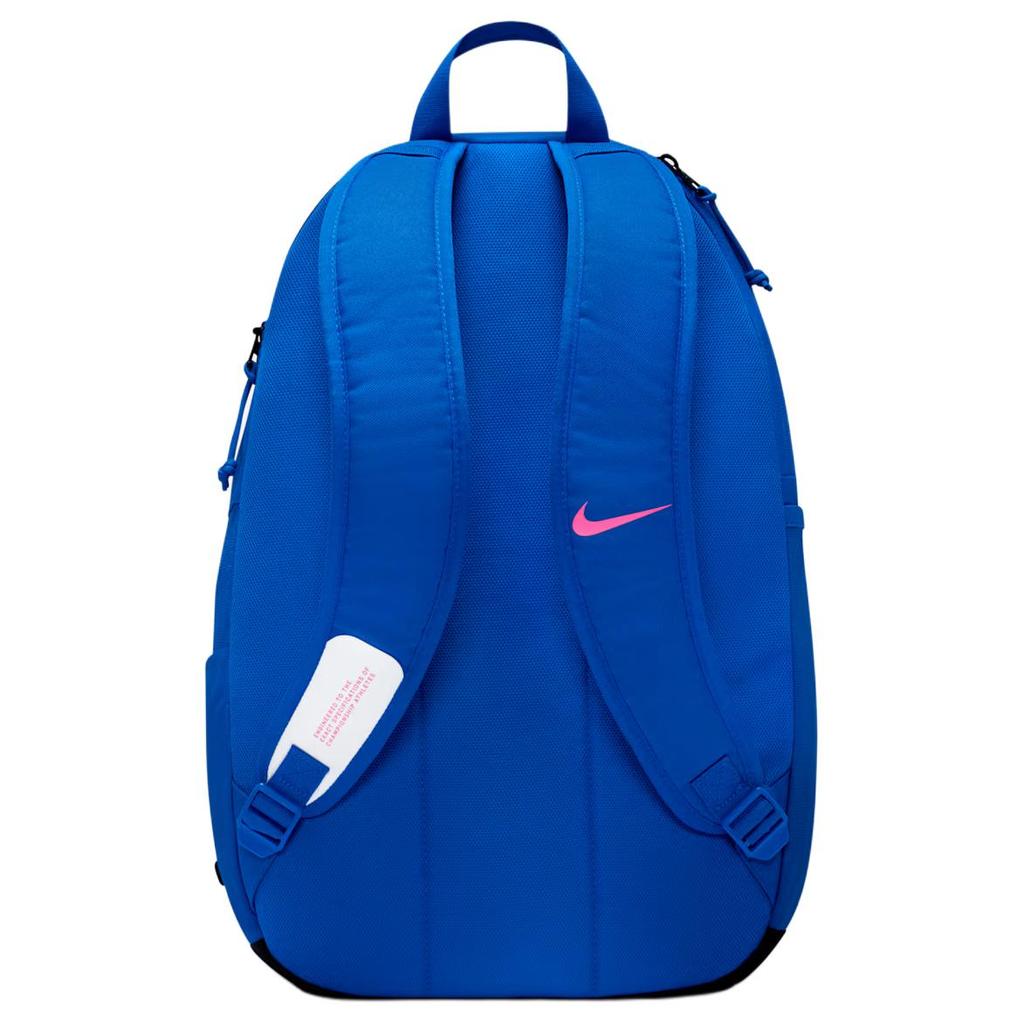 Nike Academy 30L Sports Pattern Printed Polyester Nylon Backpack Unisex Backpack Racing-Blue Light-Blue Pink DV0761-458