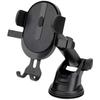 Universal Telescopic Car Phone Holder with Vacuum Suction for Dashboard & Windshield