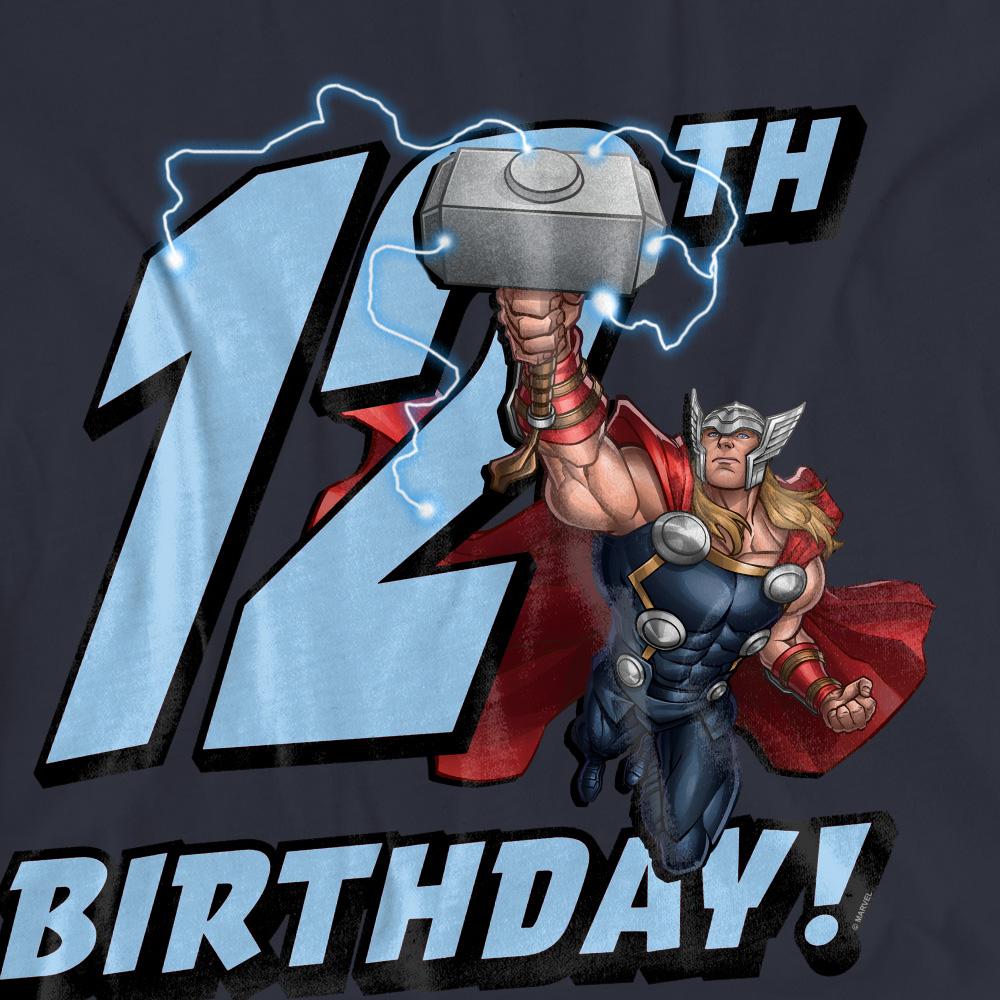 Thor Womens/Ladies 12th Birthday T-Shirt