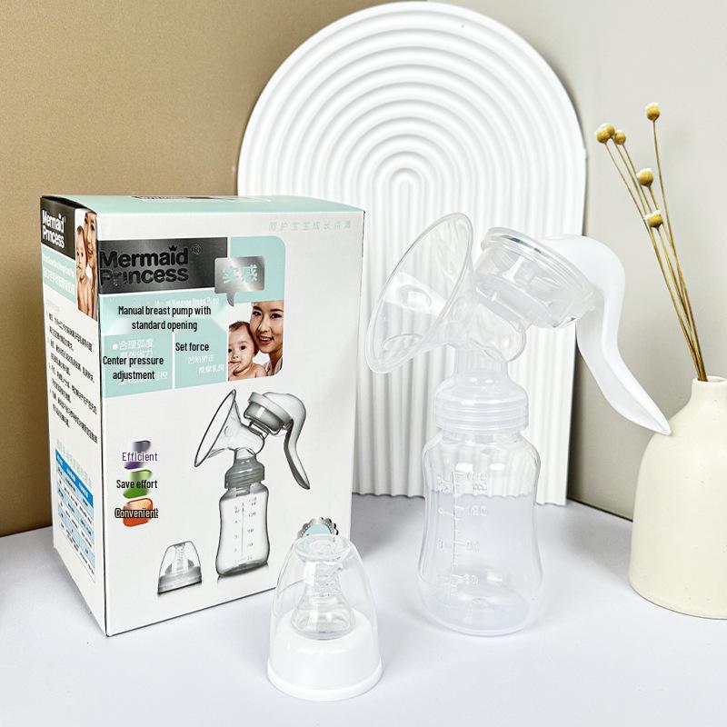 Portable High-Suction Manual Breast Pump - Ideal for Nursing Mothers