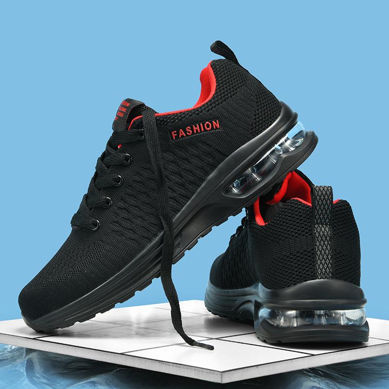 Fashion Plus Size 46 47 Mens Sports Shoes New Fashion Summer Black Sneakers Air Running Shoes Husband Chaussure De Course