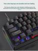 K620 Wired & Bluetooth RGB Gaming Mechanical Keyboard, Hot-Swappable, Blue Switch, Type-C