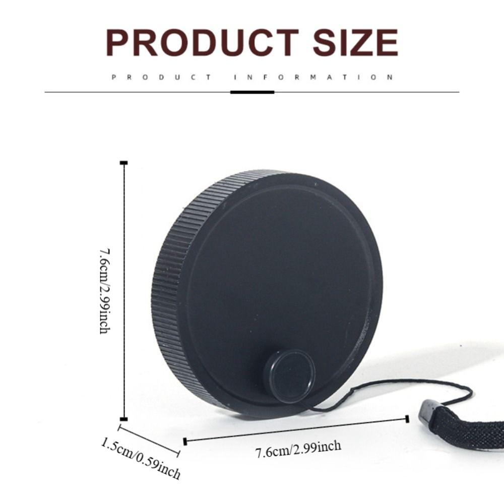 Aluminium Alloy Instant Camera Lens Cover Waterproof Dustproof Lens Protector Buffer Sponge Anti Lost for Kodak MS300 / C300R