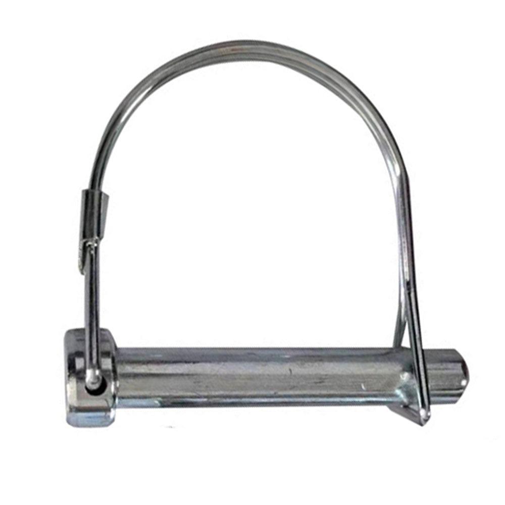 Round Loop Trailer Coupler Pin D Shape Coupler Safety Pin Safety Coupler Wire Lock Pin  Lawn Garden 6x55mm