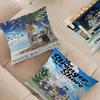 Umibe No Etranger Stitch Lucky Dragon pillow cover sofa cushion cover home room decoration children gift