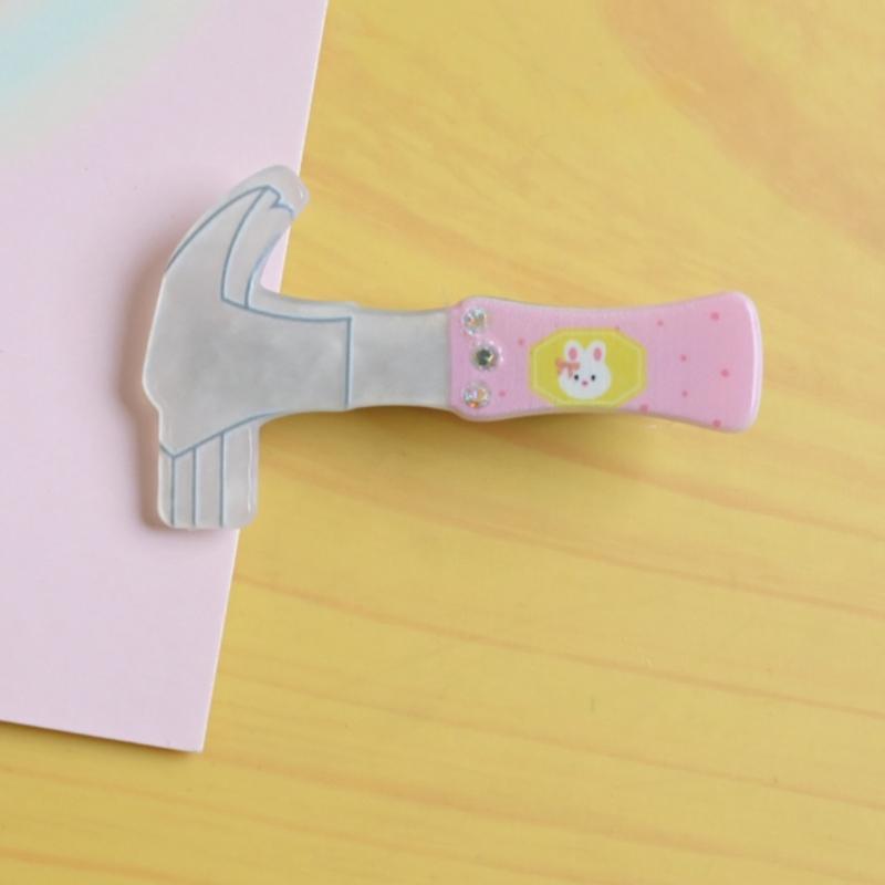 Creative Duckbill Hairpins Hammer Hair Clips Ruler Hair Barrettes Hair Accessories Alligators Hairclip Women Girls Gifts