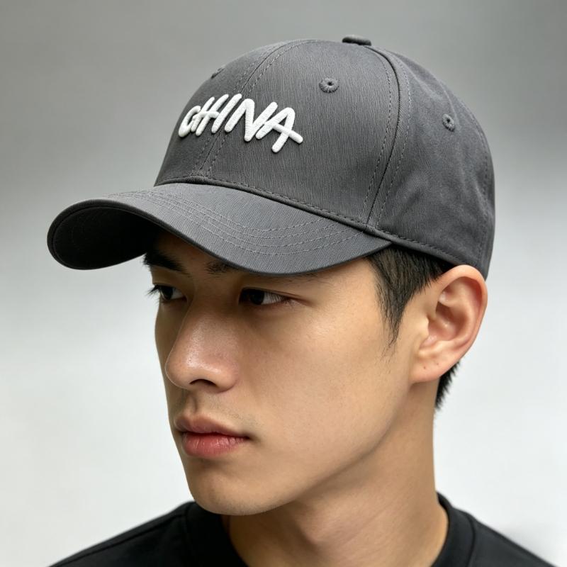 New Big Size 65Cm Chinese Embroidered Baseball Hat Outdoors Trendy Large Size Hard Top Sun Protection Peaked Cap For Women