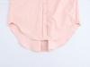 2025 Spring Women's European & American Style Casual Loose Long-Sleeve Cotton Shirt with Turn-Down Collar