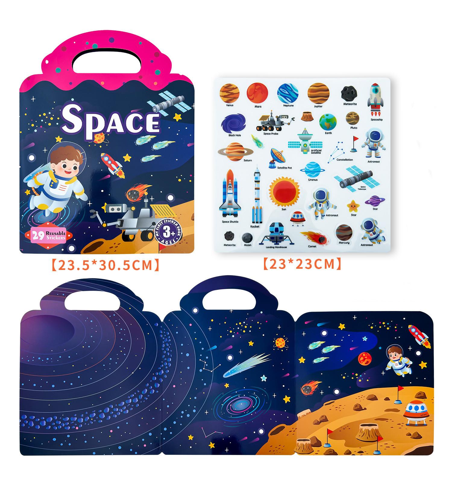 

Монтессори Тихая Книга для Детей Пазл Распознавание Слов Раннее Развитие Просвещение Наклейки Книга-Игрушка для Детей