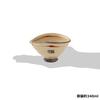Marui Seito Shigaraki Ware Hechimon Katakuchi with Gosu and Iron 340ml (Sake Cup) Painting, Beige, Capacity, MR-3-4046