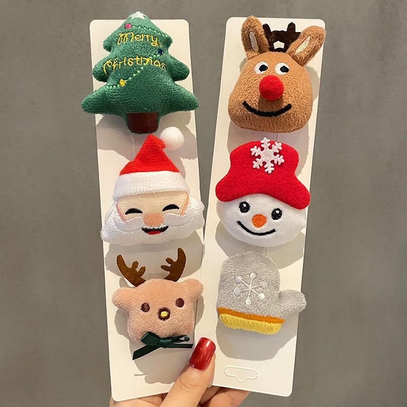 Reindeer Snowman Christmas Brooch Pin for Women - Holiday Gift & Decoration