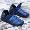 Winter Men Waterproof Ankle Boots Lightweight Men Sneakers Snow Boots Outdoor Couple Warm Cotton Boots Keep Warm Sandproof Shoes