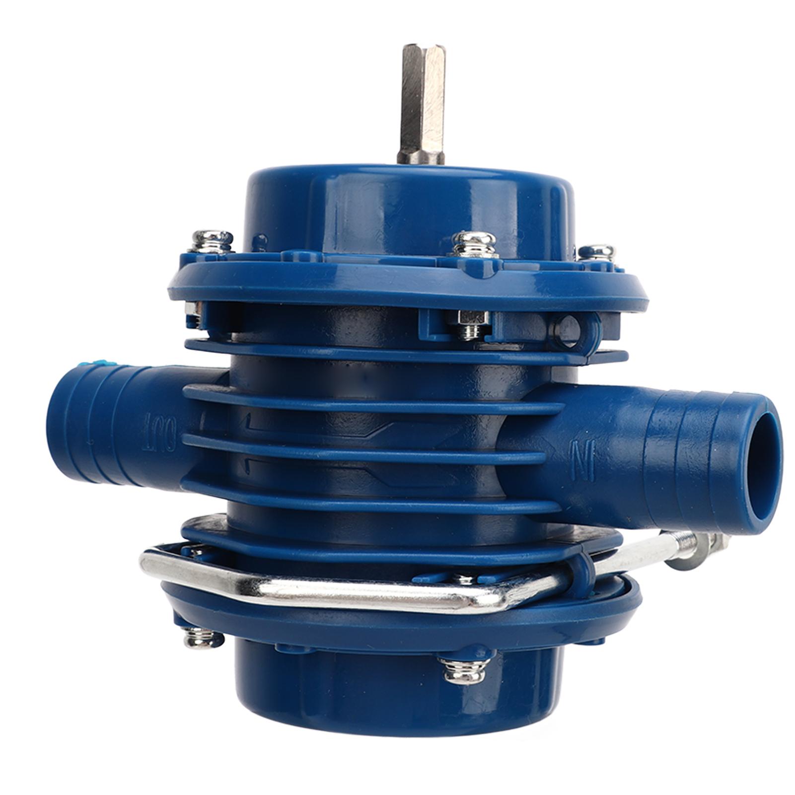 

Hand Drill Pump Mini Self Priming Powered Electric Water Transfer Pump for Garden