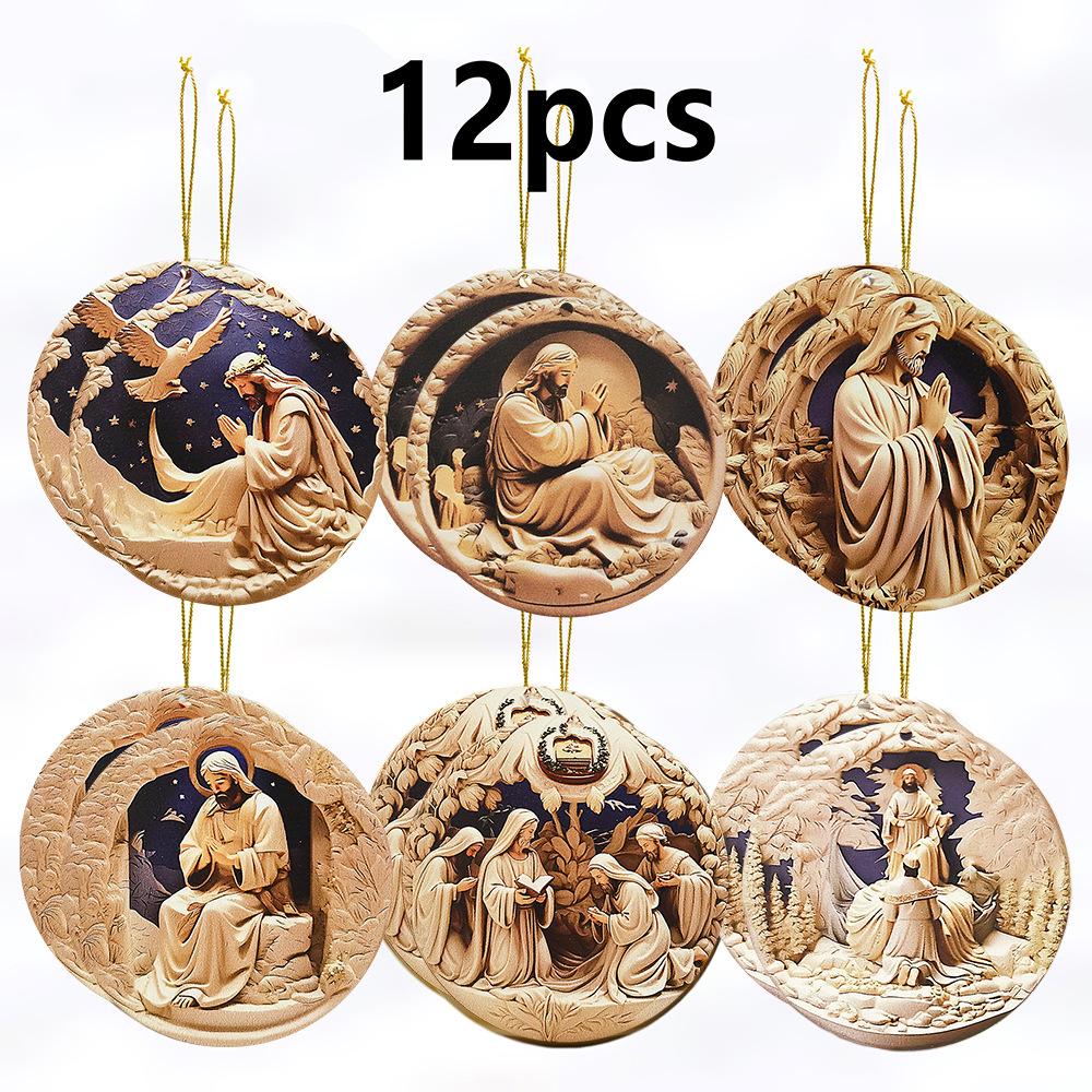 In-Stock Baptism & Easter Wall Decor Pendant for Baby Birth or Church Celebrations