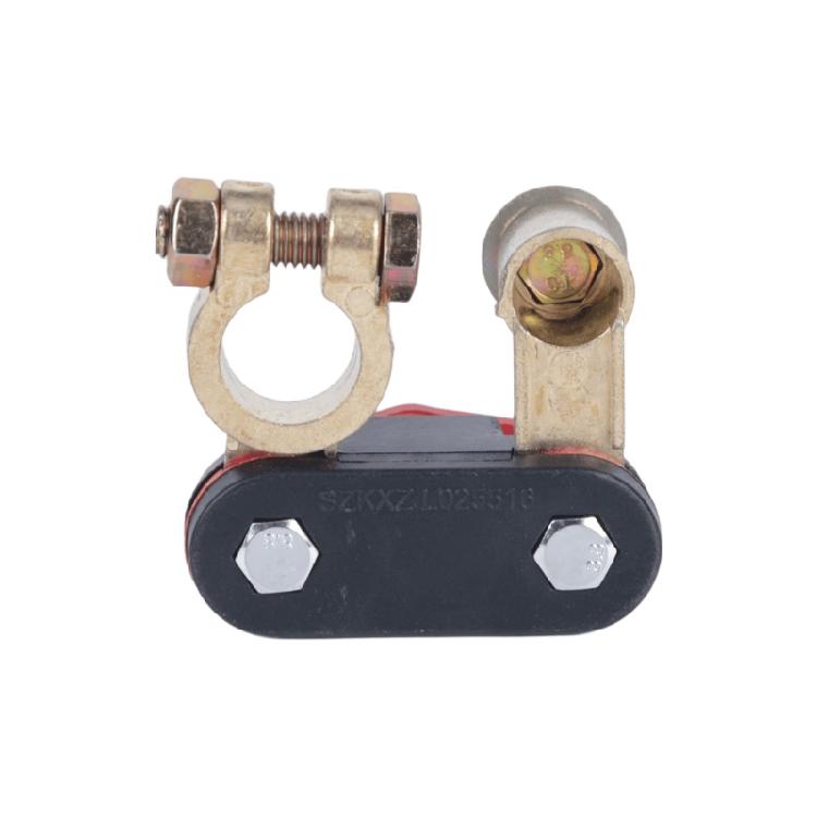 Car Battery Cutoff Knob Kit with Terminal Hardware and Wrench for Vehicle Storage, Parking Handling and Battery Disconnect Access Needs