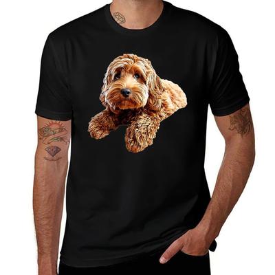 Doodle Cockerpoo Cockapoo Spoodle Cute Puppy Dog Tshirt Fashion Simple Casual Tee Shirt