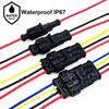 10 Kit 16 AWG 2 Pin Connector Car Waterproof Wire Connectors 2 Pin Automotive Electrical Connectors Quick Disconnect 2 Way Wire Terminal Connector