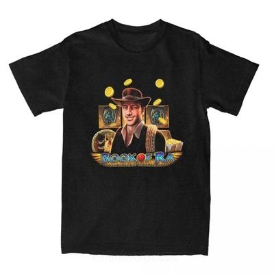 Book Of Ra Graphic Printed T Shirt Summer Men Women Vintage Cotton Casual O- Neck T Shirt Short Sleeve Large Size T Shirt Soft