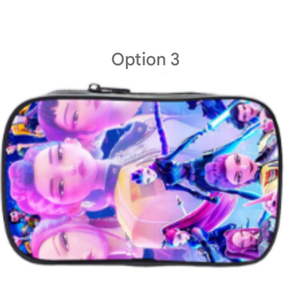 K-Pop Demon Hunters Pencil Case Kadehun, Option 4