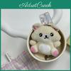 Rilakkuma Weiche Plüschpuppe mit PP-Baumwollfüllung Ideal für Rucksackzubehör und Fans