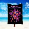 Kpop Demon Hunters Pattern Blanket, Cozy Blanket for All-Season Comfort on Sofas, Beds, Office, Car, Camping and Travel