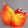Xinjiang Meisjes Moderne Dans Chiffon Rok - 720 Graden Draai Oefen Kostuum