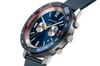 Lilianthal Berlin Men's Chronograph Watch with Date Display, Made in Germany, C02-007-B023EB, Blue