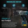 PXNBMB 1000Nm Brushless Impact Wrench 1/2 Inch Cordless Electric Wrench Car Tires Repair Power Tools For Makita 18V Battery Pin