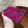 European and American Trends, Cool Rose Red Leopard Print, Samsung S26Ultra Film, Mobile Phone Case S24 + Anti-drop Protective Case, Advanced Sense