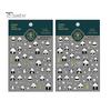 Cartoon Panda Nail Art Sticker 5D Bamboo Letter Waterproof PET Self-adhesive Women Girls Fake Nail Decoration Decal Party Supplies Gift