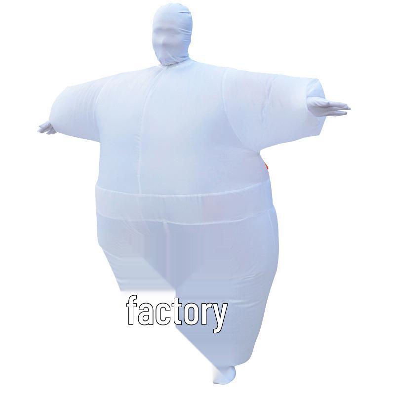 Disfraz Inflable de Salmón Azul Ninja para Fiesta de Halloween