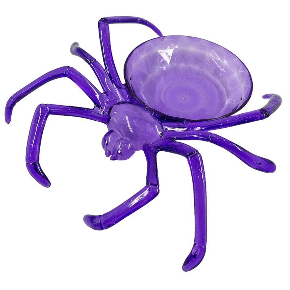 Exquisite Sweets Holder Spider Shape Snack Storage Props Trick or Treat Fruit Bowl  Party