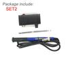 Portable QUICKO T12-942 OLED Soldering Station with 9501 Handle for Outdoor Use