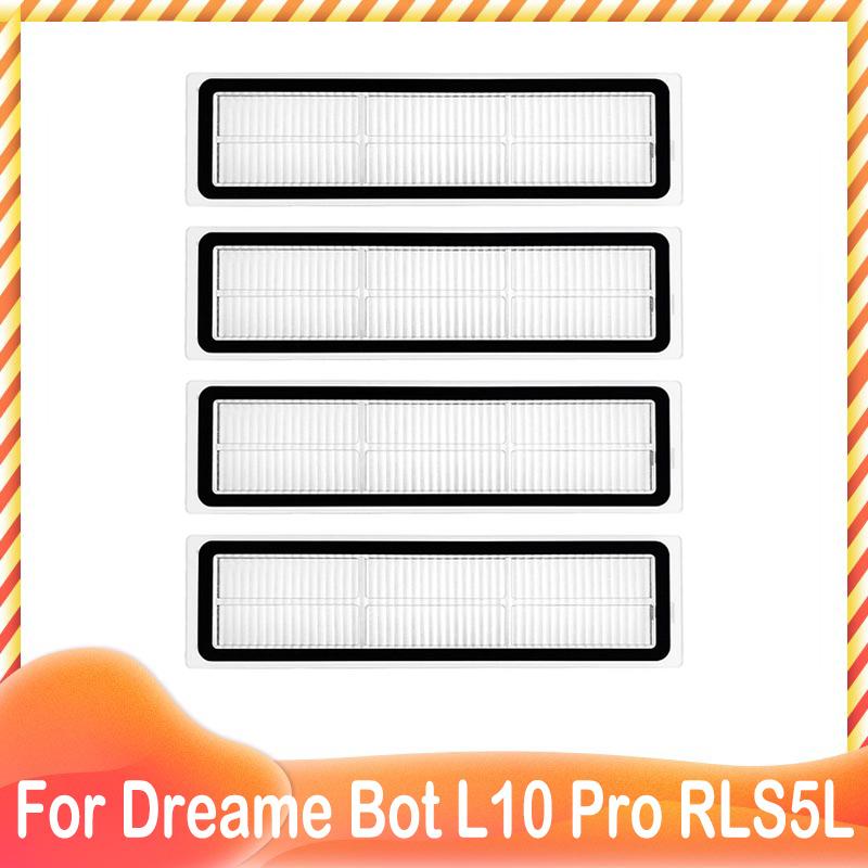 Hepa Filter and Mop Rag Pad Replacement Kit for Xiaomi Dreame Bot L10 Pro Model Name: RLS5L Robotic Vacuum Cleaner Parts