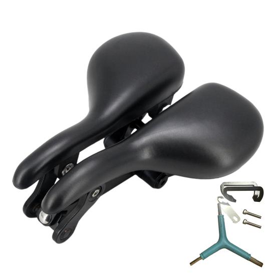 Bike Seat Cushion Breathable Shock Absorbing Men Women Universal MTB Road Mountain Cycling Bicycle Saddle Replacement Bicycle Accessories