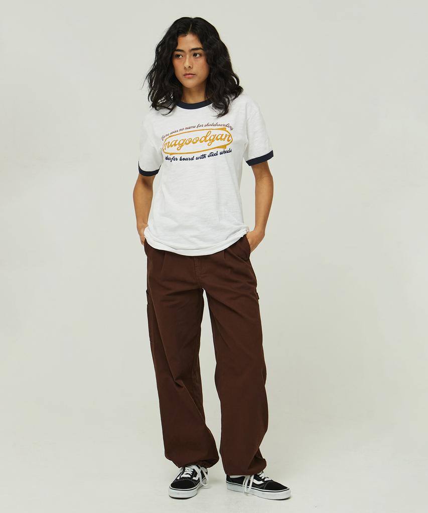 MAGOODGAN Farburn 4404 Cotton Carpenter Brown Pants