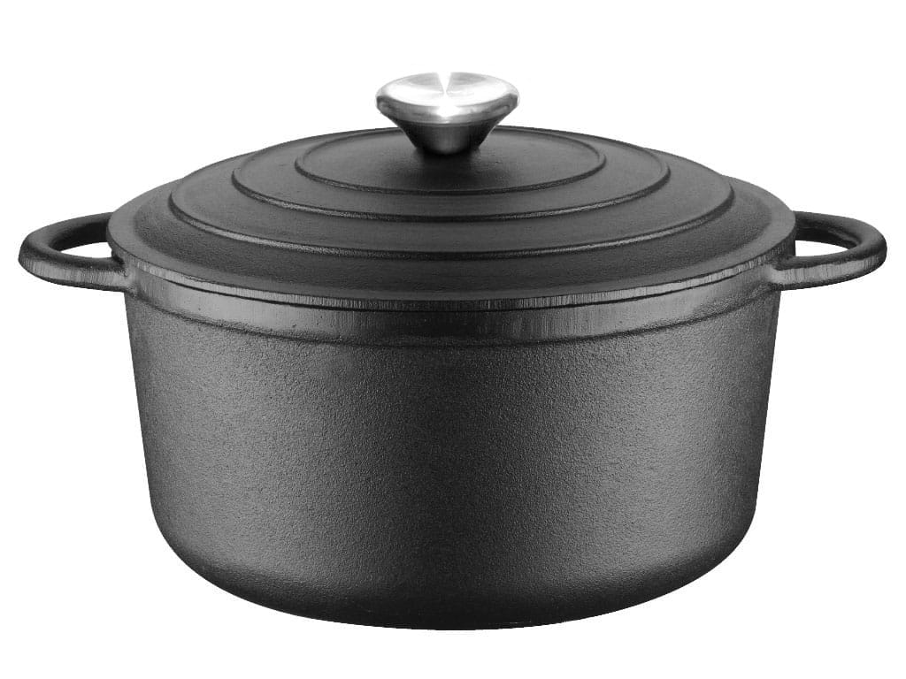 Garnek żeliwny 6.5L 28cm KRISBERG KS-2574