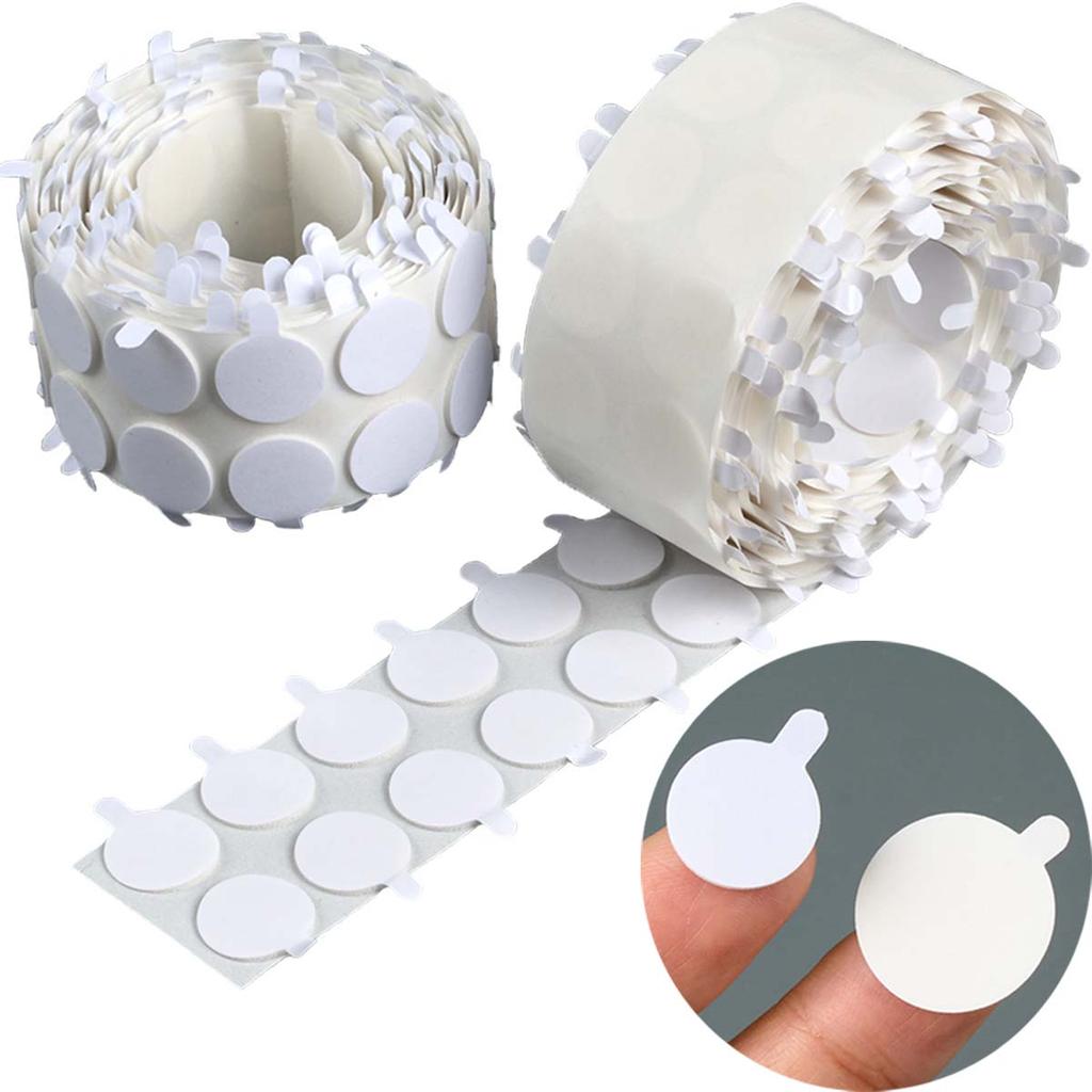 15mm/20mm Candle Wick Stickers White Adhesive Heat Resistance Foam Double-sided Tape DIY Aromath Wax Craft Making Kits Supplie