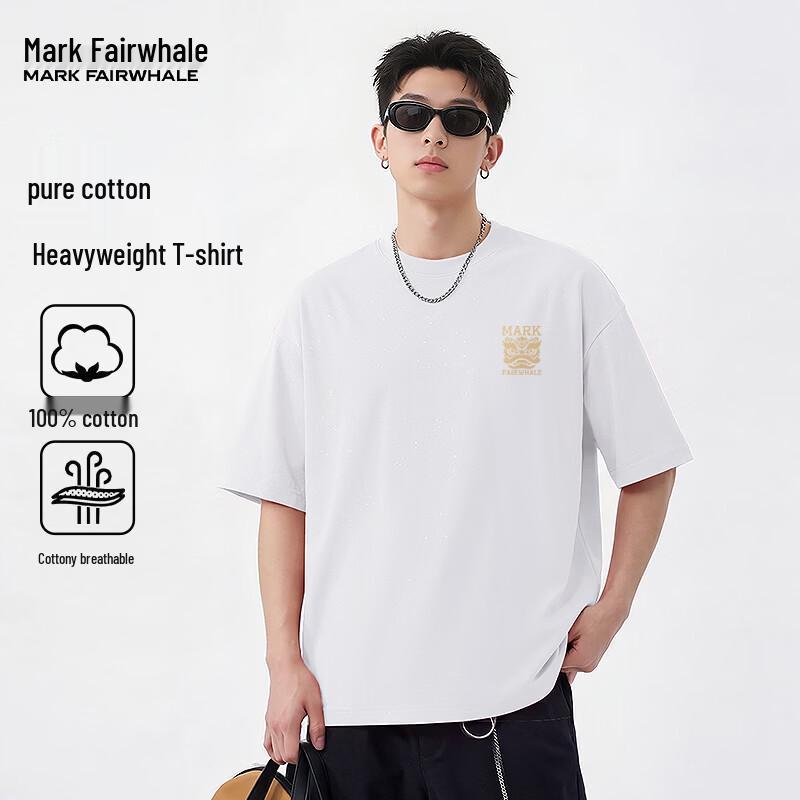 Mark Fairwhale Men s Starry Print Short Sleeve T-Shirt XL