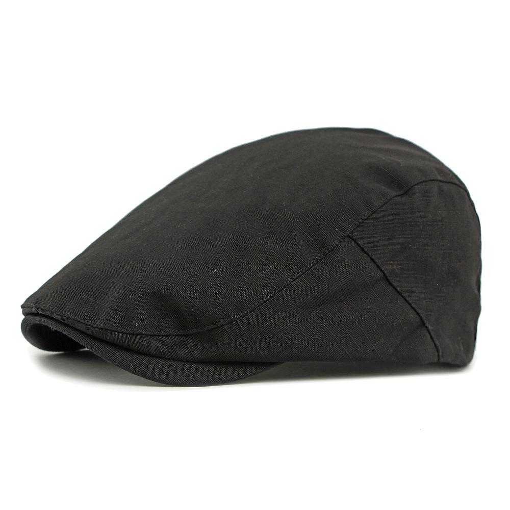 Spring Autumn Cap Men's Beret British Vintage Peaked Cap Women's Forward Cap