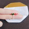 Asymmetrical Love Earrings Without Piercing Earrings for Women In Europe and America Fresh Earrings