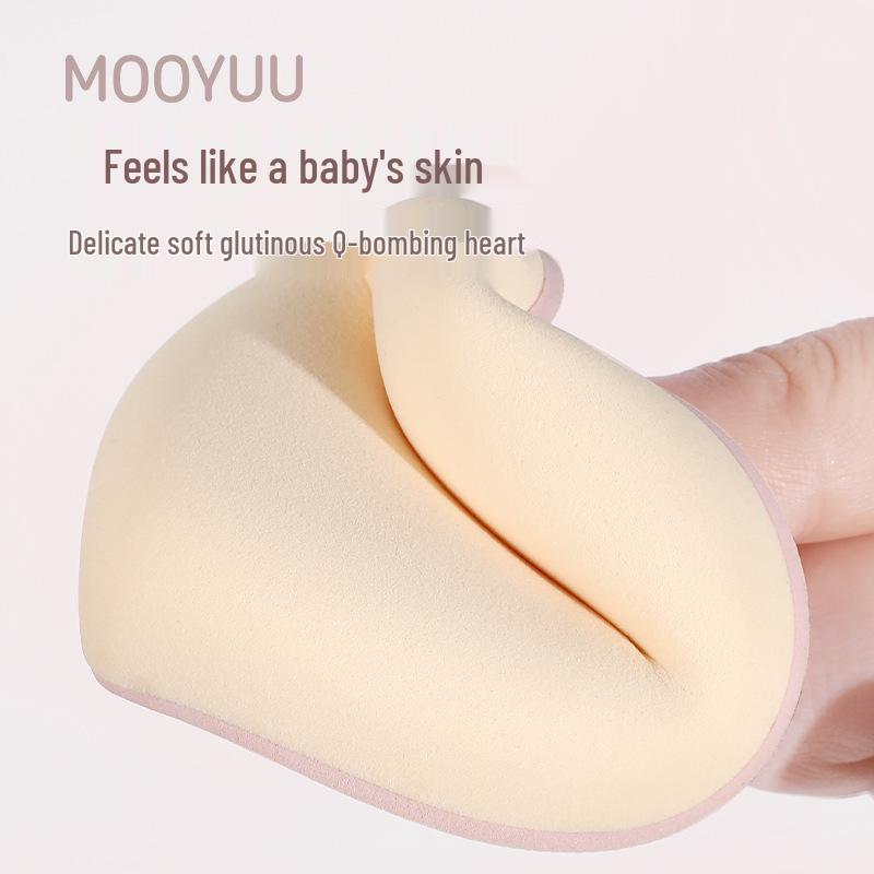 Moyu Cotton Candy Puff: Non-Absorbent Cushion Foundation Sponge